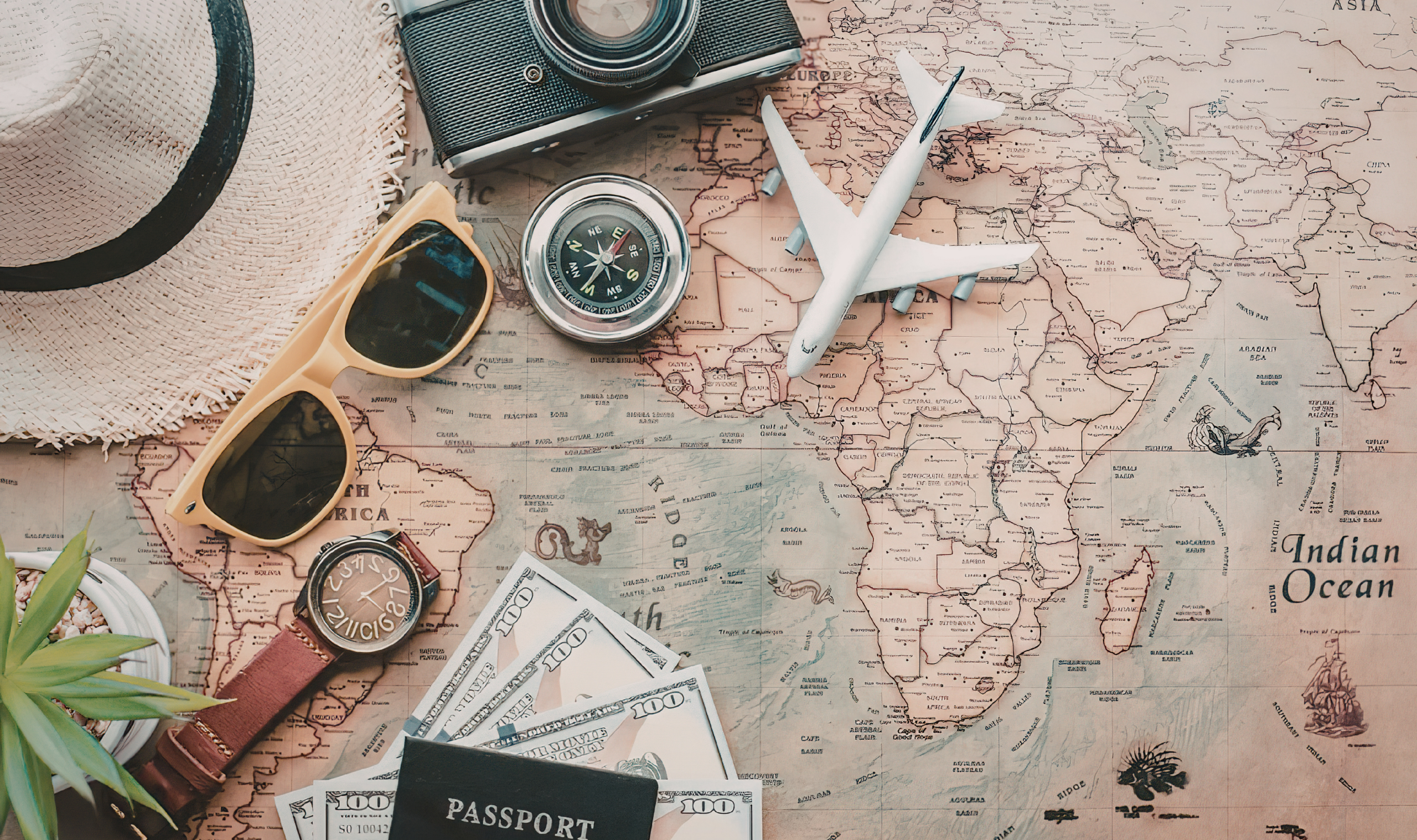 organized travel essentials packing suitcase accessories passport phone charger travel kit